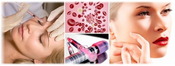 rejuvenation of the blood plasma and face after