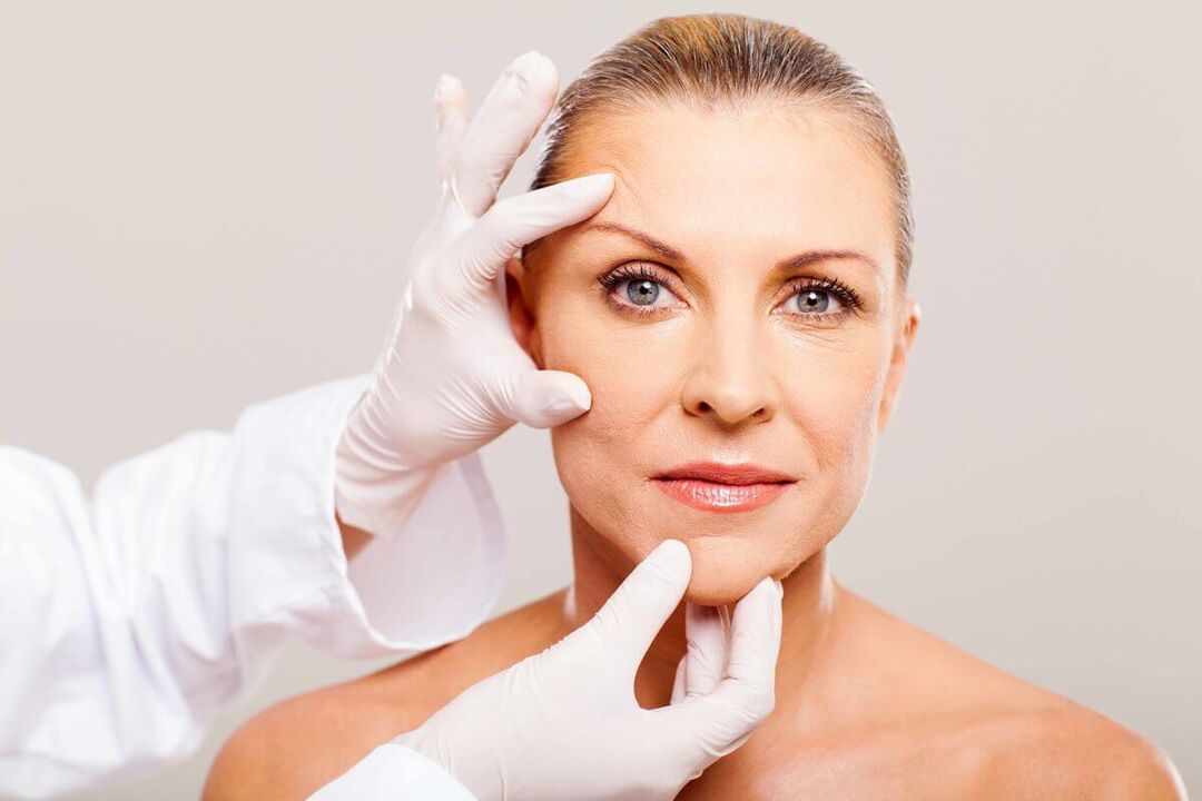 The cosmetologist will select the appropriate method for facial skin rejuvenation